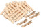 Lot de 50 pinces à cheveux crocodiles à dessus plat pour filles, accessoires de bricolage, dorées, 46 mm
