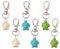 VARKAGE 6 Stück Metall Schlüsselanhänger Schildkröte, Niedlicher Schildkröten Anhänger, Travel Turtle, Geschenk Turtle Keychain für Partner Familien Ideales Freundin