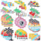 Konohan 24 Pcs Florida Magnets for Refrigerator Metal USA Fridge Magnet Magnetic Florida Souvenirs Gifts USA State Magnetic Refrigerator Stickers, Coconut Tree, Map