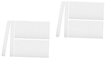 Warmhm 2 Sätze Sofabezug Dichtungsretter Füllstab Lückenfüller Für Sofa Couchbezug Klebt Couchbezug-Stick Füllung Für Sofakissen Griffleiste Couch-Gap-Blocker Schwamm Weiß 40 Stück * 2