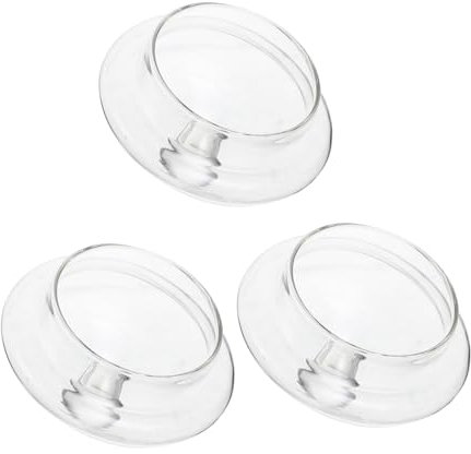 Alipis 3stücke Teiliges Glas Teekannen Deckel Auslaufsicherer Teesieb Ersatzdeckel Hitzebeständig Passgenau Für Glas Teekanne Verhindert Auslaufen Und Schützt Vor Verunreinigung