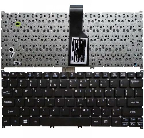 RJXDUPHT US-Tastatur kompatibel mit Aspire MS2346 MS2377 Q1VZC Chromebook C7 C710 C710-2847