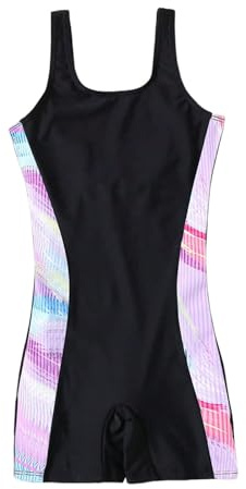 Maillots de Bain ete,Maillot de Bain Une pièce pour Fille avec Bretelles Spaghetti et Ourlet volanté | Tenue de Plage décontractée pour Les Grands Enfants Maillots De Bain Rouge Fille