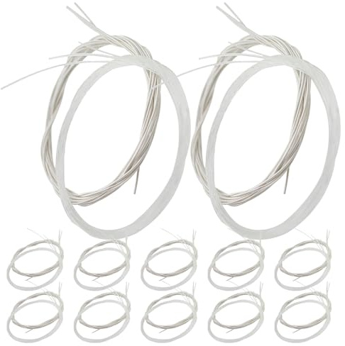 JOINPAYA Corde per Chitarra Classica in Nylon 24 Pezzi Accordatura Stabile e Riduzione Affaticamento per Prove Quotidiane e Impiego Casalingo