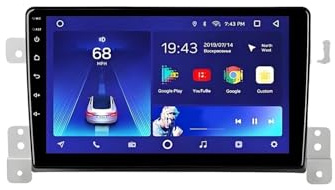 Pantalla de CarPlay Radio Multimedia para Suzuki para Grand para Vitara 3 (2005-2015) con Reproductor GPS navegación Android 10 (sin 2 DIN)(Vitara 3 CC2P 1D 64)