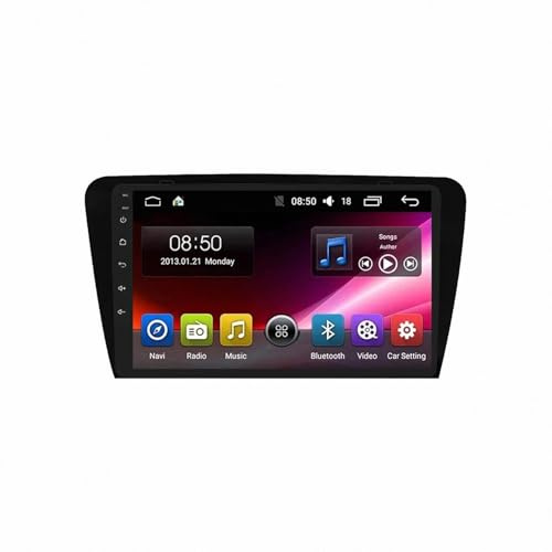 Car Radio para Skoda Octavia 3 A7 2013-2018 Android 15 9 Pulgadas Car Navegación FM Bluetooth USB WiFi para, 4 Core 2G+64G