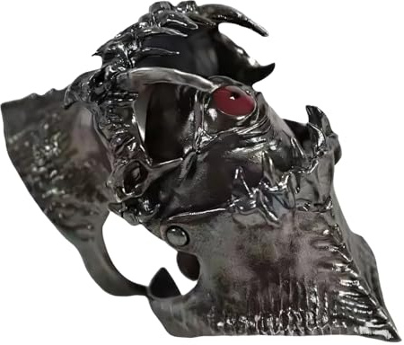 Rings Knuckles Rings Evil Eyes Shape Open Finger Jewelry Alloy Texture Great for Woman and Men Present Devil Eye Hoop