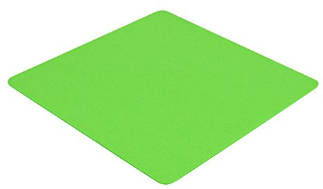 7even Filz Auflage 40 x 40 cm für z.B. Cube Hocker Neon-Green - Einseitig 4mm