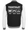 Chorchester For all gaming nerd triathletes. College sweat jacket, black / white, L