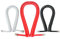 TOOLSTAR Cavo telefonico telefonico 2 Pack bianco RJ10 RJ9 4P4C cavo telefonico cavo cavo cavo cavo cavo a spirale telefono telefono telefono cavo - 2 m