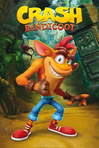 ABYstyle CRASH BANDICOOT Poster Crash Classique (91,5 x 61 cm)