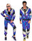 widmann 11093 Costume TUTA ANNI 80 DISCO L