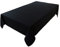 Hochwertige Tischdecke Tischwäsche aus 100% Baumwolle Kollektion Konzept, Farbe & Größe wählbar (Tischdecke - 120x160cm, Schwarz)