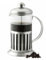 Almineez Stainless Steel Classic Continental 350ml Cafetière Coffee Percolator – French Press Coffee Maker with Toughened Shockproof Glass Pot and Plunger Filter for Ground Beans Espresso Tea