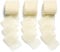 AOKSUNOVA Geschenkband Ivory Schleifenband Hochzeit Dekoband Chiffon Band Beige Creme