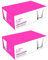 Tradineur - Pack de 2 Cajas de 6 Vasos Modelo Truva - 28 cl - Fabricado en Vidrio Resistente - Apto para lavavajillas - 12 Uds Totales