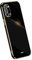 Topme Custodia in Silicone per OPPO Reno4 Pro 5G (6.55 Inches), [ Cover per Telefono in Stile Bordo Dorato] - Nero