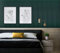 DECCART - Wandpaneele 100x16,7 cm - Panel wand - Paneele - Wandverkleidung innen - Deckenverkleidung - Wandplatten aus Polystyrol - Modern Platten - wall panel - 120 Stück - 20m² - Grün