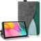 Aswant Funda para Samsung Galaxy Tab A 10.1 2019(SM-T510 / T515) - Estuche Inteligente SM-T510 Cover con Función de Soporte/Cartera Funda Galaxy Tab A 10.1 2019 (Gris Oscuro)