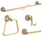 Antique Bronze Bathroom Hardware Set,Adjustable Towel Rack, Toilet Roll Paper Holder,Hand Towel Holder,Hook, Bathroom Accessories Set Wall Mounted,Porcelain Design