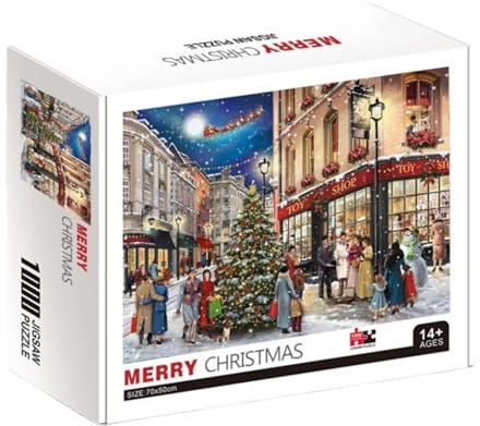 weihnachtspuzzle 1000 teile puzzle erwachsene anspruchsvoll 1000 teile weihnachten 1000 teile weihnachten christmas weihnachts (J)