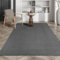the carpet Suez Luxuriöser, weicher Wohnzimmer Teppich mit Leichter Pflege und Anti-Rutsch Rücken, Anthrazit, 120 x 160 cm
