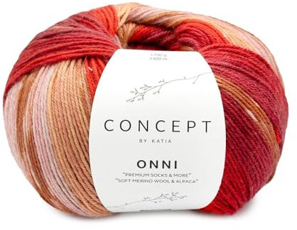 Katia Concept Onni Socks 4-fach mit Alpaka 404