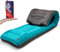 AKSOUL Ultraligera Colchoneta Camping Hinchable - 12 CM Extra Grueso Esterilla Autoinflable Acampada Colchon, Plegable Grande Inflable Colchón Campismo para Trekking Viajes Vivac Playa