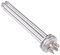 Tauchsieder mit dreifacher Klemme SUS304, 3,8 cm (1,5 Zoll), elektrisches Heizelement für Bierherstellung, flüssige Wasserwärme, 2500 W/3500 W/4500 W (Farbe: Grau, Größe: Single P