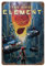 MYSJWLPOT Filmposter The Fifth Element, Retro-Poster, Wanddekoration, Kunst, Metallblechposter, moderne Wohnkultur, Kunst, Metallposter, Hausbar, Laden, Dekorationen, Vintage-Schild, Geschenk, 30 x