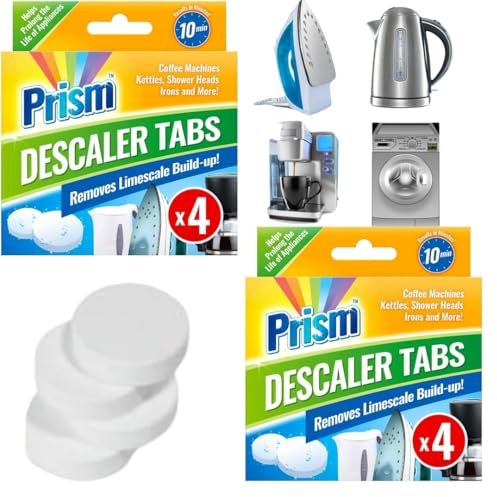 Citystores® Descaler Tablets – 2 Packs Limescale Remover for Washing Machines, Dishwashers, Kettles, Irons & Coffee Machines