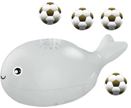 Whale Levitation Ball Toys | Blow Levitation Ball Electric Whale Fan Toy,Comfortable Grip Early Learning Toy for Outdoors, Home, School, and Park