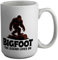 Shopagift Bigfoot The Legend Lives On Mug Abdominal Snowman Yeti Sasquatch White 15oz Large Ceramic Cup