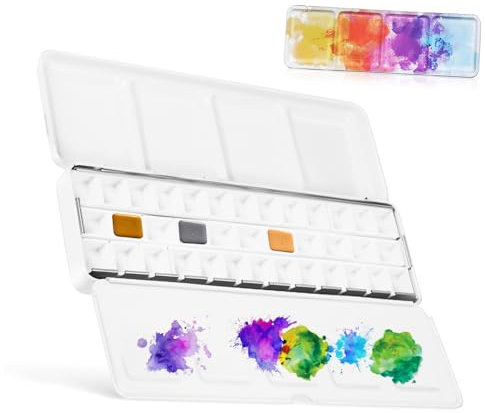 STOBOK Leere Farbdose Aus Metall Zum Kreativen Mischen Von Pigmenten