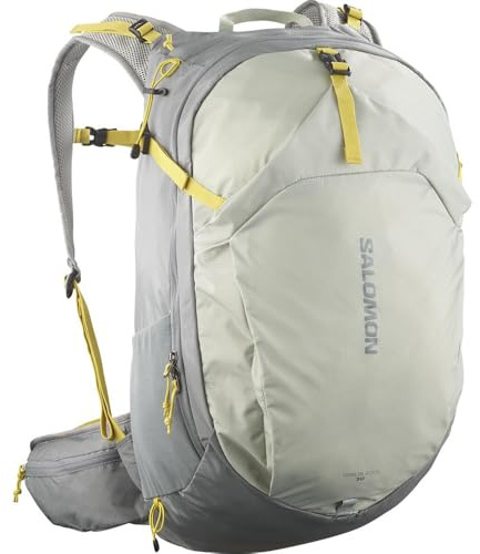 Salomon TRAILBLAZER 30 Versatile Hiking Pack - hochwertige Stoffe, 30L Stauraum, bequemer Klettergurt, Kompressionsriemen für City- und Outdoor-Abenteuer
