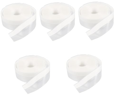 ARTIBETTER 5rolls Self-Adhesive Window Seal Tape Strong Adhesive Strips for Soundproofing Weatherproofing