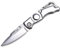 JPCRMOV Folding Cutter EDC Tool with Carabiner Clip, Portable Multitool Pocket Cutter for Camping, DIY, Hiking