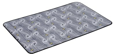 Uquip Isomatte Flexy 100 grau I superleichte Campingmatte I wasserdicht & schmutzabweisend I aluminiumbeschichtete Isoliermatte zum Schutz vor Kälte & Nässe I für Camping, Wandern & Festivals