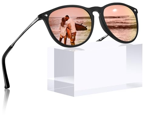 CARFIA Vintage Polarised Mens Womens Sunglasses UV400 Protection CA5100