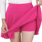 DJT Damen Mädchen Basic Solid Dehnbaren Informell Mini Skater Rock mit Shorts Magenta Medium