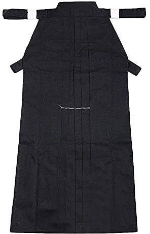 G-LIKE ZooBoo Mens Kendo/Aikido Keikogi Hakama Martial Arts Uniform (Only Black Hakama, M/170)