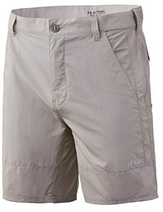 HUK Herren Standard Rogue 45,7 cm schnell trocknende Performance Angeln Shorts Knochen groß