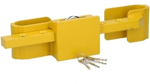 JOM Car Parts & Car Hifi GmbH 127439 Fermeture conteneur Serrure de sécurité maritime antivol pour container, conteneur 23-43 cm,