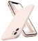 SURPHY Flat Silicone Case Compatible with iPhone 11 Case, Liquid Silicone Slim Fit Case (Individual Protection for Each Len) for iPhone 11 6.1, Light Pink