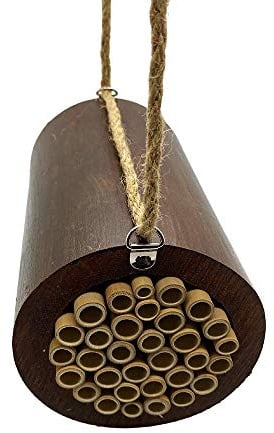 Vie Naturals Bienenhaus, Bambusfass, 15 x 9 x 9 cm