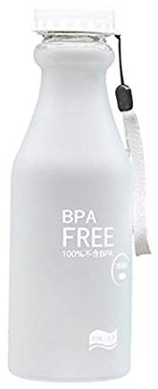 Drinking Bottle Plain Water Bottle Thermal Water Bottle Kids Water Bottle Drinking Bottles For Adults For Men & Women Gym Hiking Bicycle Adult Sports Fitness white,frosted