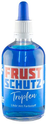 FRUSTSCHUTZ® - Tropfen - 100ml - Likör mit Farbstoff 16% vol.