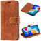 Mulbess Cover per Xiaomi Redmi Note 11 / Redmi Note 11S - Custodia Flip in Pelle Portafoglio - Marrone