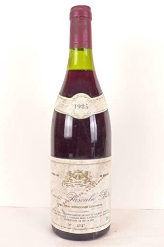 bourgogne cuvée pascale berr (tirage 1207 bouteilles numérotées) rouge 1985 - bourgogne
