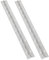 2 Stück Klavierscharnier 304 Edelstahl 300x30mm, Klavierband zum Schrauben 12 Zoll schweres durchgehendes Scharnier, 0,04 Zoll Dicke Befestigung faltbares durchgehendes Klavierscharnier